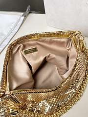 Fortok Jimmy Choo Callie shoulder bag Gold 24 ×20 ×3.5 cm - 3