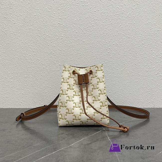 Fortok Celine Micro White 13.5x17.5x11cm - 1
