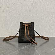 Fortok Celine Micro Sailor Black 13.5x17.5x11cm  - 1