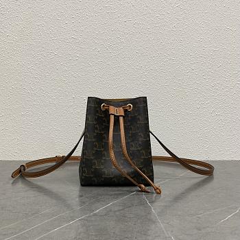 Fortok Celine Micro Sailor Black 13.5x17.5x11cm 