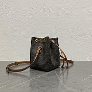 Fortok Celine Micro Sailor Black 13.5x17.5x11cm  - 4