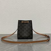 Fortok Celine Micro Sailor Black 13.5x17.5x11cm  - 2