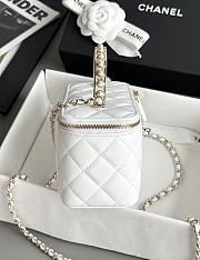Fortok Chanel 24S Vanity Handle White 9.5x17x7.8cm - 3