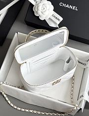 Fortok Chanel 24S Vanity Handle White 9.5x17x7.8cm - 2