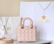 Fortok Dior ABC Bag Pink 20 x 16.5 x 8 cm - 2