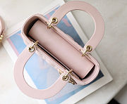 Fortok Dior ABC Bag Pink 20 x 16.5 x 8 cm - 6