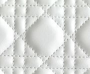 Fortok Dior ABC Bag White 20 x 16.5 x 8 cm - 6