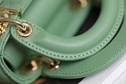 Fortok Dior Mini Lady Green 12 x 10 x 5 cm - 3