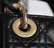 Fortok Dior Mini Lady Black 12 x 10 x 5 cm - 2