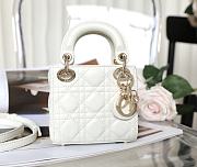 Fortok Dior Mini Lady White 12 x 10 x 5 cm - 1
