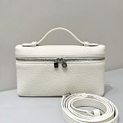 Fortok Loro Piana Extra Pocket L27 White 27 x 10 x 16 cm  - 1