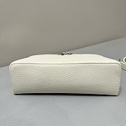 Fortok Loro Piana Extra Pocket L27 White 27 x 10 x 16 cm  - 3