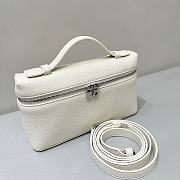 Fortok Loro Piana Extra Pocket L27 White 27 x 10 x 16 cm  - 6