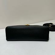 Fortok Loro Piana Extra Pocket L19 Black Mini 19 x 7 x 12 cm - 5