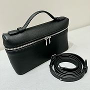 Fortok Loro Piana Extra Pocket L27 Black  27 x 10 x 16 cm - 5