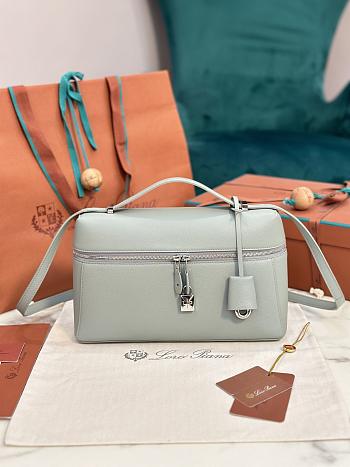 Fortok Loro Piana Extra Pocket L27 Baby Green 27 x 10 x 16 cm 