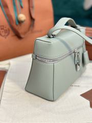 Fortok Loro Piana Extra Pocket L27 Baby Green 27 x 10 x 16 cm  - 3
