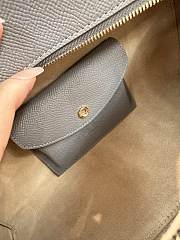 Fortok Loro Piana Extra Pocket L27 Grey 27 x 10 x 16 cm  - 5