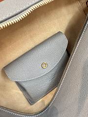 Fortok Loro Piana Extra Pocket L27 Grey 27 x 10 x 16 cm  - 3