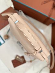 Fortok Loro Piana Extra Pocket L27 Cream 27 x 10 x 16 cm  - 5