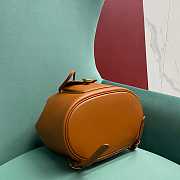Fortok Loro Piana Extra Drawstring Backpack Brown 25 x27x14cm - 2
