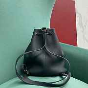 Fortok Loro Piana Extra Drawstring Backpack Black 25 x27x14cm - 4