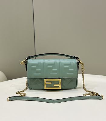 Fortok Fendi Baguette FF Logo Bag 19×5×12cm