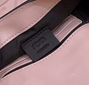 Fortok Fendi Baguette FF Logo Bag Pink 19×5×12cm - 3