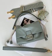 Fortok Fendi Mamma Baguette Green 26.5/18/8.5cm  - 3