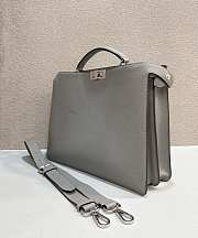 Fortok Fendi  Peekaboo ISeeU Grey 38/10/29cm - 5