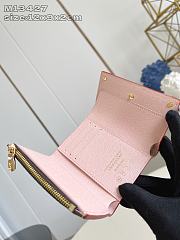 Fortok LOUIS VUITTON LV × TM Portefeuille Victorine Sakura Brown M13427 Monogram Cherry Blossom 12 x 9 x 2 cm - 5
