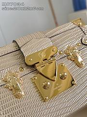 Fortok Louis Vuitton Petite Malle Celebration LV Sparkle Gold 20 x 12 x6 cm - 6