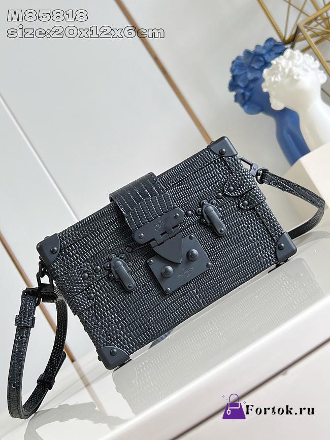 Fortok Louis Vuitton Petite Malle Celebration LV Sparkle Black 20 x 12 x6 cm - 1