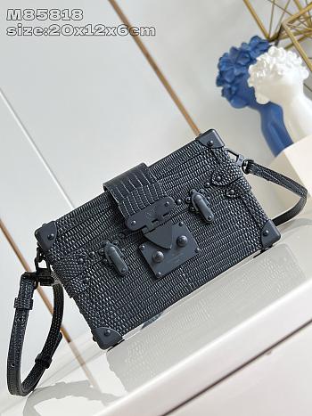 Fortok Louis Vuitton Petite Malle Celebration LV Sparkle Black 20 x 12 x6 cm