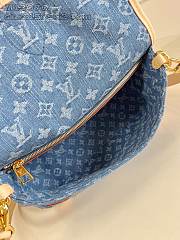 Fortok Louis Vuiiton Diane Denim 15 x 9 x 24 cm - 3
