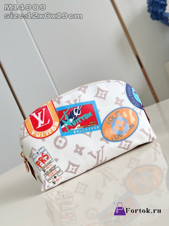 Fortok Louis Vuitton Pochette Monogram Dune 12 x 6 x 19cm - 1