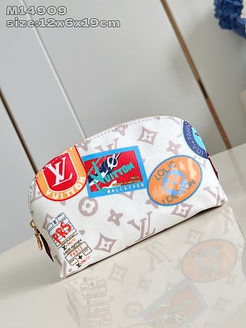 Fortok Louis Vuitton Pochette Monogram Dune 12 x 6 x 19cm