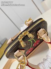 Fortok Louis Vuitton x TM Nano Alma Cherry 18 x 12 x 8 - 6