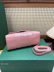 Fortok Goyard Saïgon Souple Mini Bag Pink 20 x 14 x 9 cm - 6