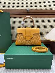 Fortok Goyard Saïgon Souple Mini Bag Yellow 20 x 14 x 9 cm - 1