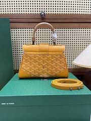 Fortok Goyard Saïgon Souple Mini Bag Yellow 20 x 14 x 9 cm - 2