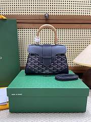 Fortok Goyard Saïgon Souple Mini Bag Navy Blue 20 x 14 x 9 cm - 1