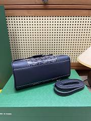 Fortok Goyard Saïgon Souple Mini Bag Navy Blue 20 x 14 x 9 cm - 2