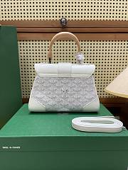 Fortok Goyard Saïgon Souple Mini Bag White 20 x 14 x 9 cm - 4