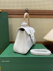 Fortok Goyard Saïgon Souple Mini Bag White 20 x 14 x 9 cm - 2