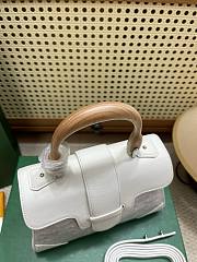 Fortok Goyard Saïgon Souple Mini Bag White 20 x 14 x 9 cm - 5