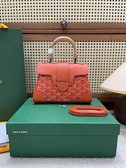 Fortok Goyard Saïgon Souple Mini Bag Orange 20 x 14 x 9 cm - 1