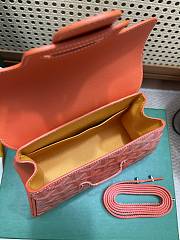 Fortok Goyard Saïgon Souple Mini Bag Orange 20 x 14 x 9 cm - 6