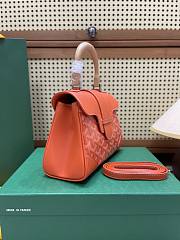 Fortok Goyard Saïgon Souple Mini Bag Orange 20 x 14 x 9 cm - 5