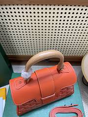 Fortok Goyard Saïgon Souple Mini Bag Orange 20 x 14 x 9 cm - 3